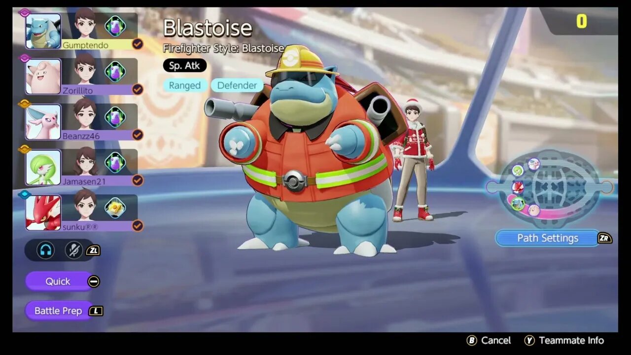 Pokemon Unite - Blastoise with a healer is OP (#110)