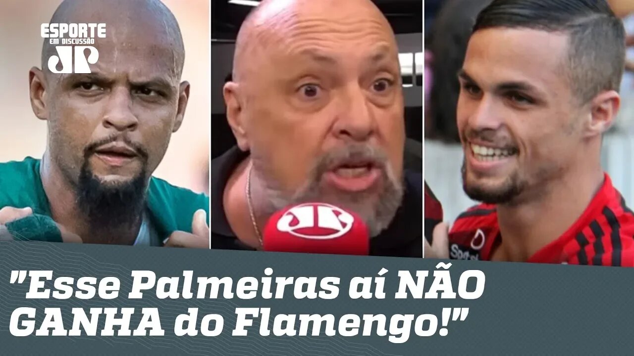 Narrador DESABAFA e ALERTA Palmeiras: "com esse elenco aí, NÃO GANHA do Flamengo!"