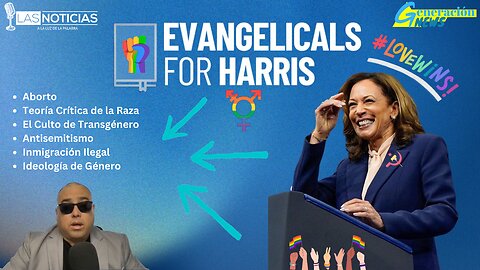 Evangélicos con Harris. ¿Queeeeeee?