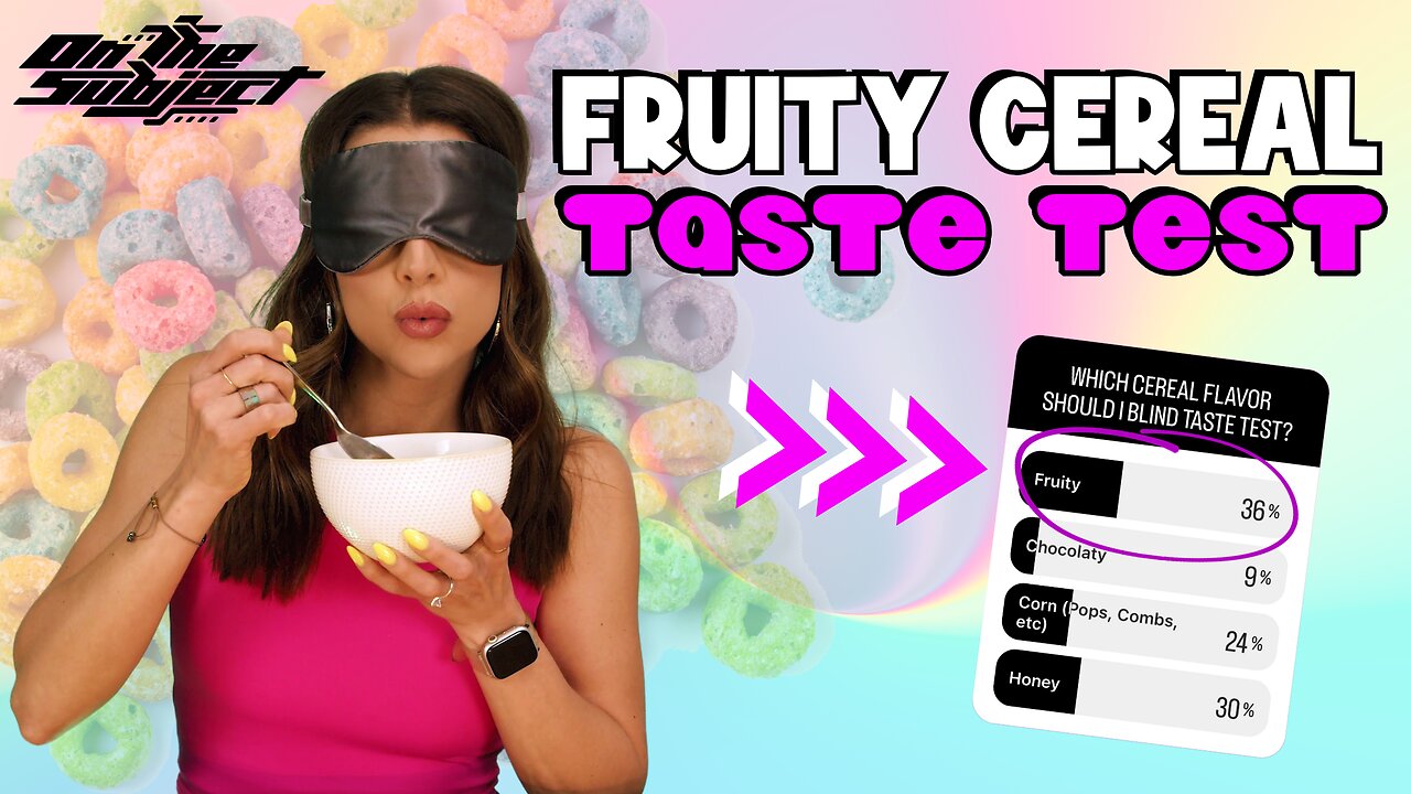 Fruity Cereal Blind Taste Test!