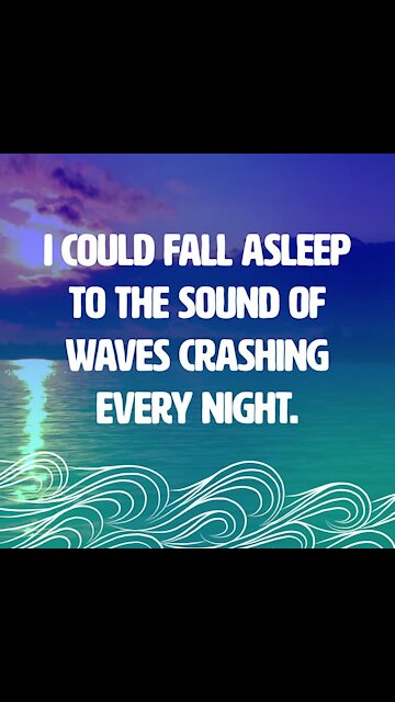 Fall asleep to sound of waves [GMG Originals]