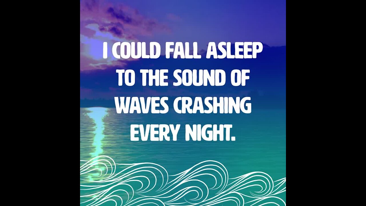 Fall asleep to sound of waves [GMG Originals]