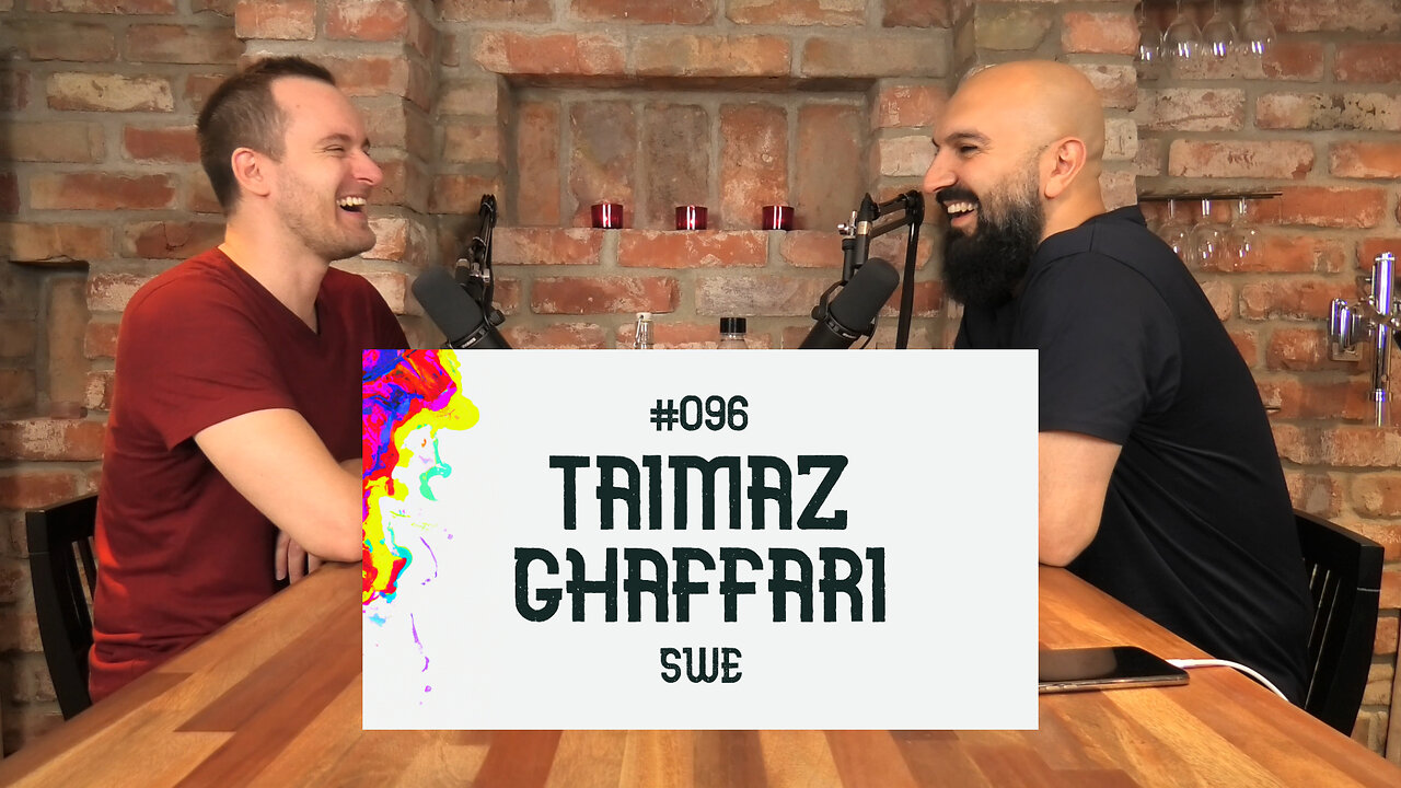 #096 | Taimaz Ghaffari | SWE – Chat Control, yttrandefrihet, Trump, desinformation och mycket mer