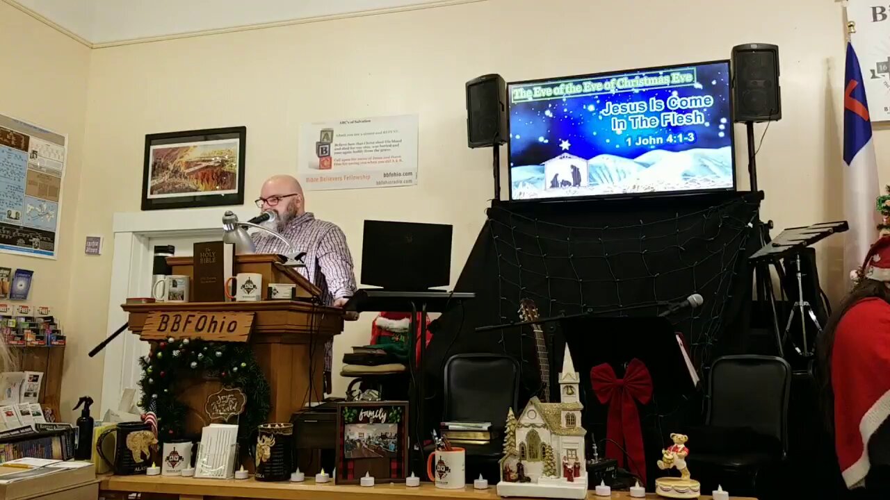 1 John 4:1-3 WEBCAST