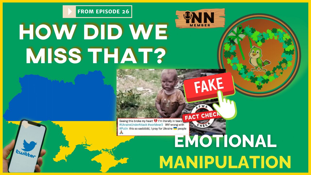 Ukraine: Misinformation & Emotional Manipulation | (react) a clip from How Did We Miss That? Ep 26