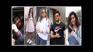 Jasmin Bhasin, Aly Goni, Karan Tacker & More Spotted Across Town