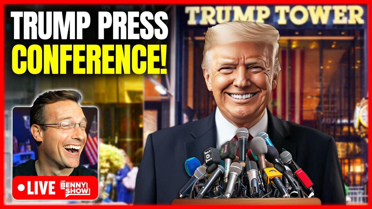 Trump Press Conference LIVE Right NOW from Trump Tower After Kamala TRAINWRECK Interview