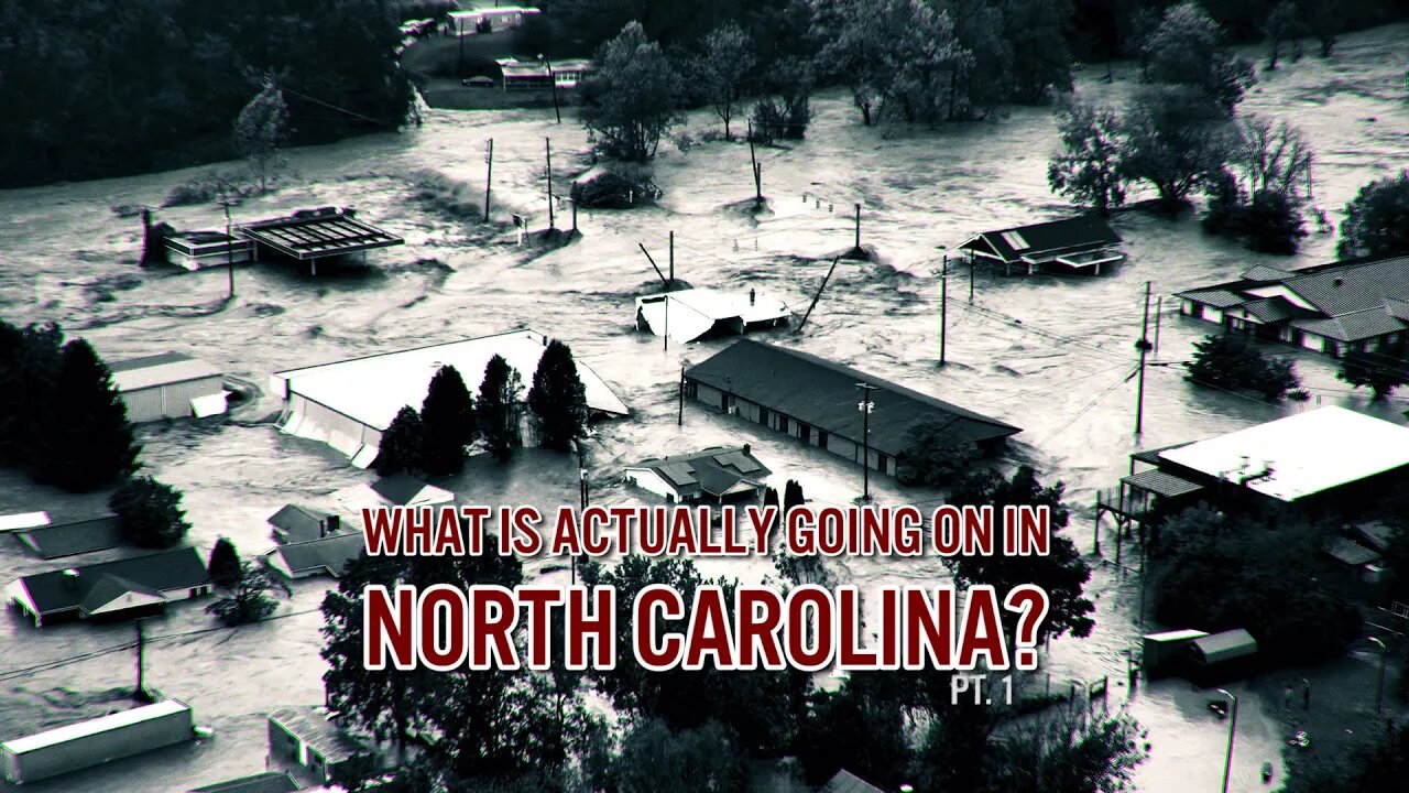 EMERGENCY! Truth About Hurricane Helene and North Carolina.