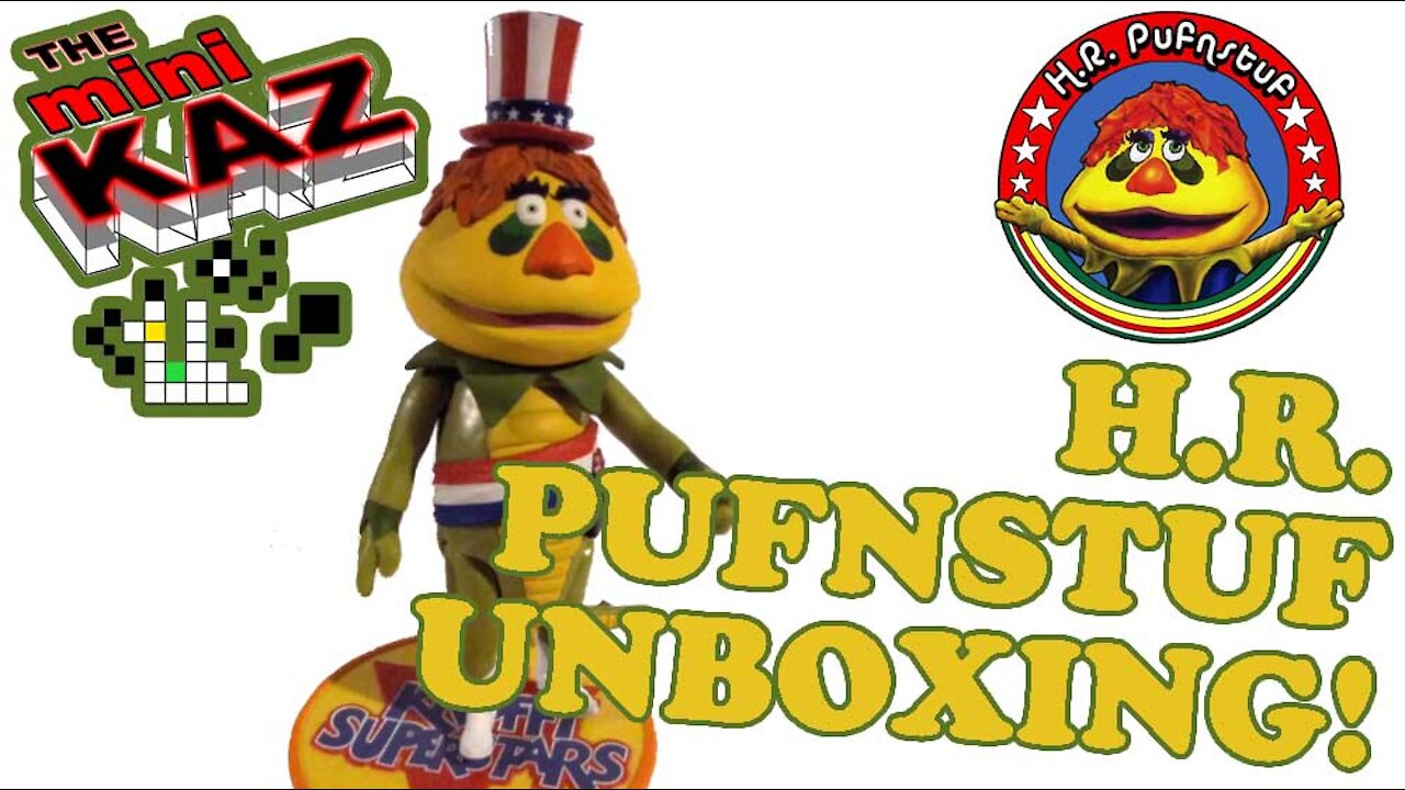 mini Kaz: H.R. Pufnstuf Vinyl Figure Unboxing