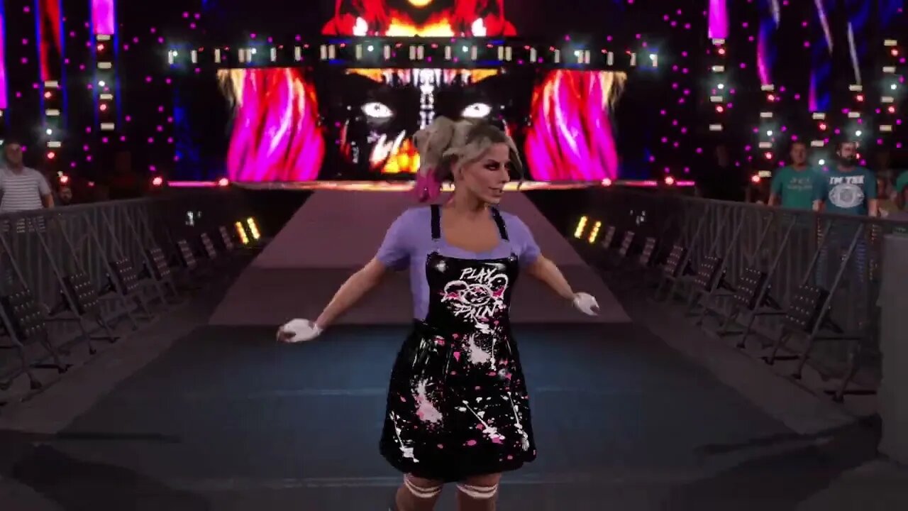 WWE2K22: ALT FunHouse Alexa Bliss Full Entrance