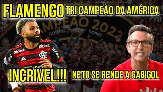 INCRÍVEL! OLHA QUE FALOU NETO SOBRE GABIGOL APÓS FLAMENGO CONQUISTAR O TRI DA LIBERTADORES