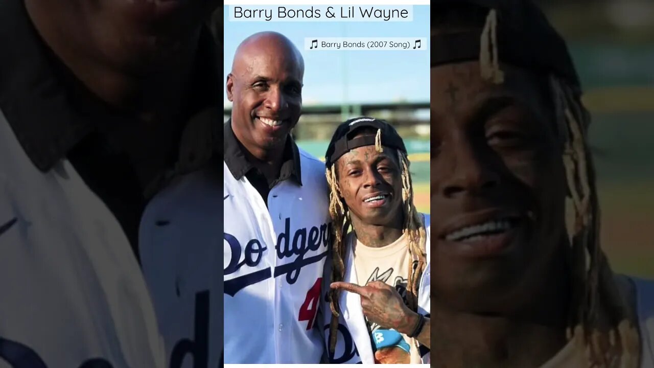 Barry Bonds & Lil Wayne - Weezy’s Barry Bonds Verse (From Ye’s 2007 Song) (432hz) #YoutubeShorts