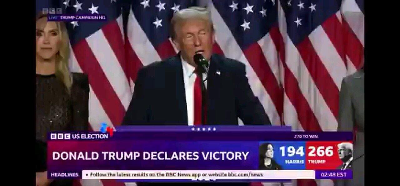 🚨🇺🇸 Trump thanks MUSLIMS in his acceptance speech ☪️