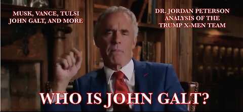 DR Jordan Peterson W/ CRAZY ANALYSIS OF THE TRUMP X-MEN TEAM. ENJOY. JGANON, SGANON