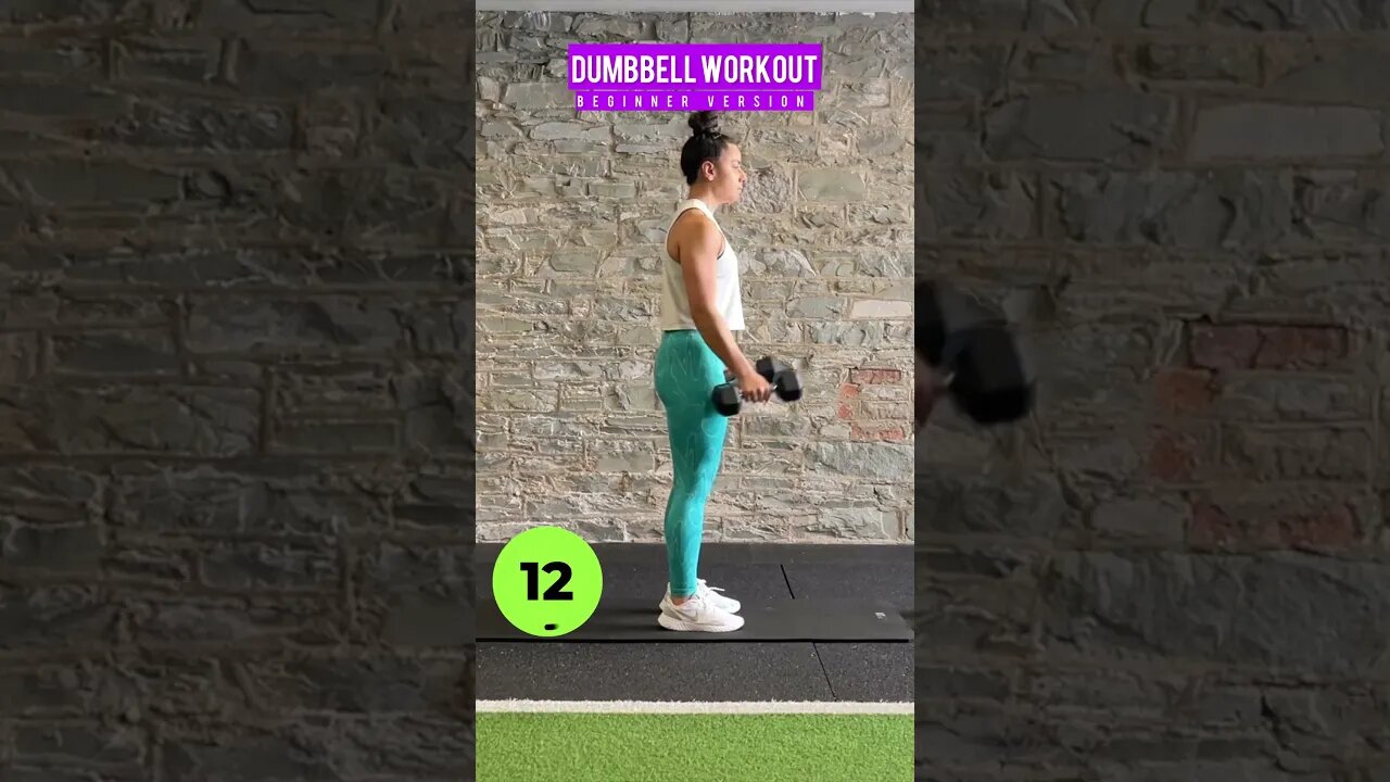 20 Minute Dumbbell Workout // Beginner Version 🏠🏋🏻♂️ Going LIVE on Sunday at 10am