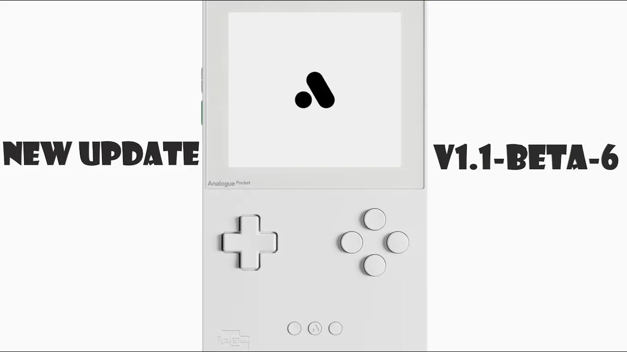 New Update (Analogue OS Version 1.1-Beta-6)