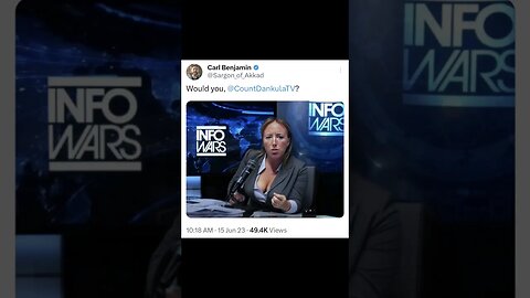 #twitter reacts to AI generated image of #alexjones as a woman #zoobox #nonsense #frogs