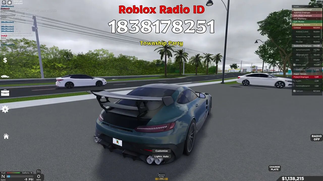 Township Roblox Radio Codes/IDs