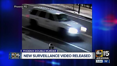 Phoenix police release image of vehicle wanted in downtown double homicide