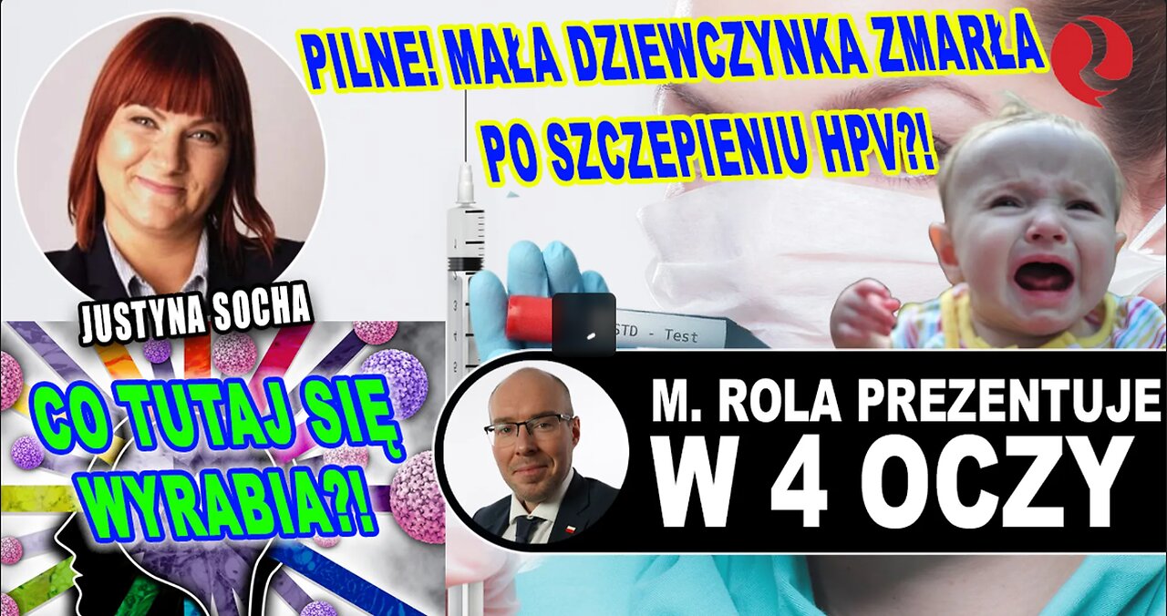 PILNE! Mała dziewczynka zmarła po szczepieniu HPV?! CO TUTAJ SIĘ WYRABIA?! Socha