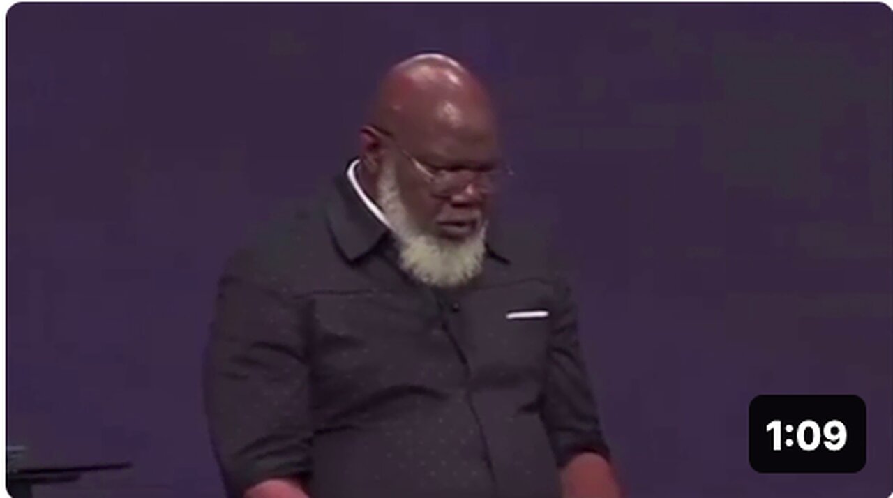 Vaccine pushing wolf in sheeps clothing "pastor TD Jakes" suffered a STROKE