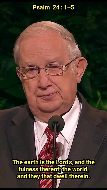 Psalm 24:1–5 | Richard G. Scott