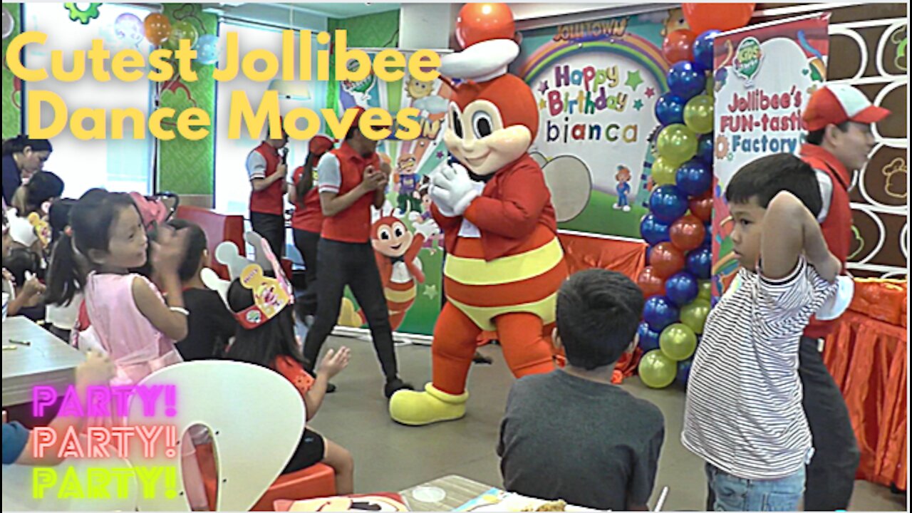 The Cutest Jollibee I've Ever Seen Shows Off His Dance Moves
