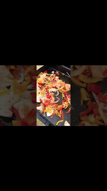 Chicken Quesadillas on the Beach!!