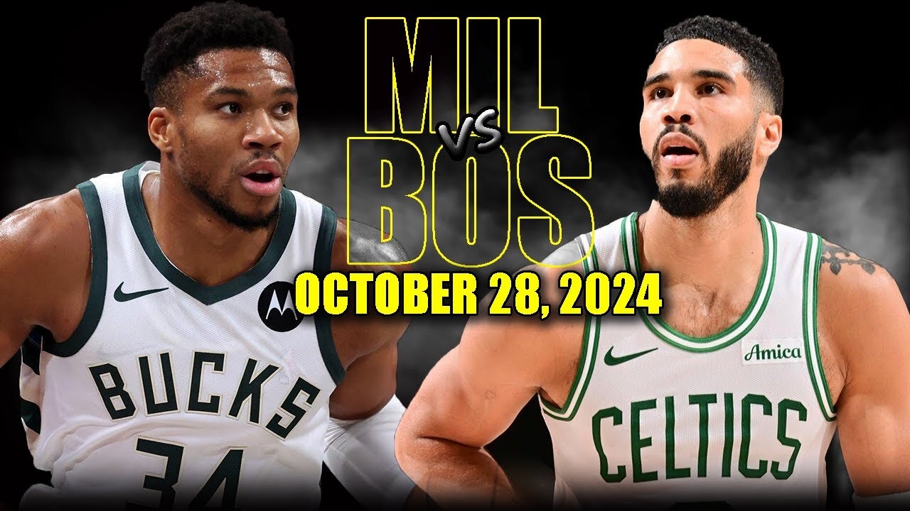 Boston Celtics vs Milwaukee Bucks Full Game Highlights - October 28, 2024 | 2024-25 NBA Season