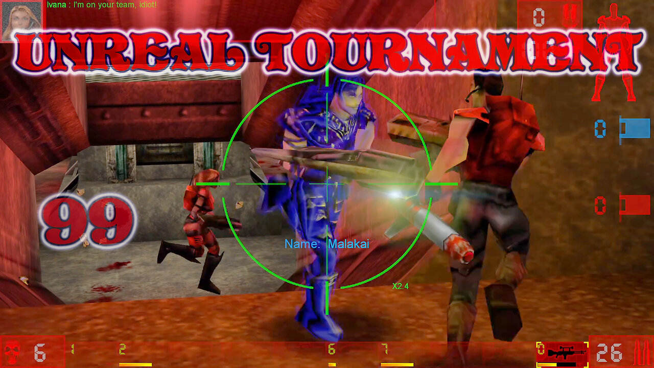 Triumph in Dreary Unreal Tournament 99 CTF Masterclass