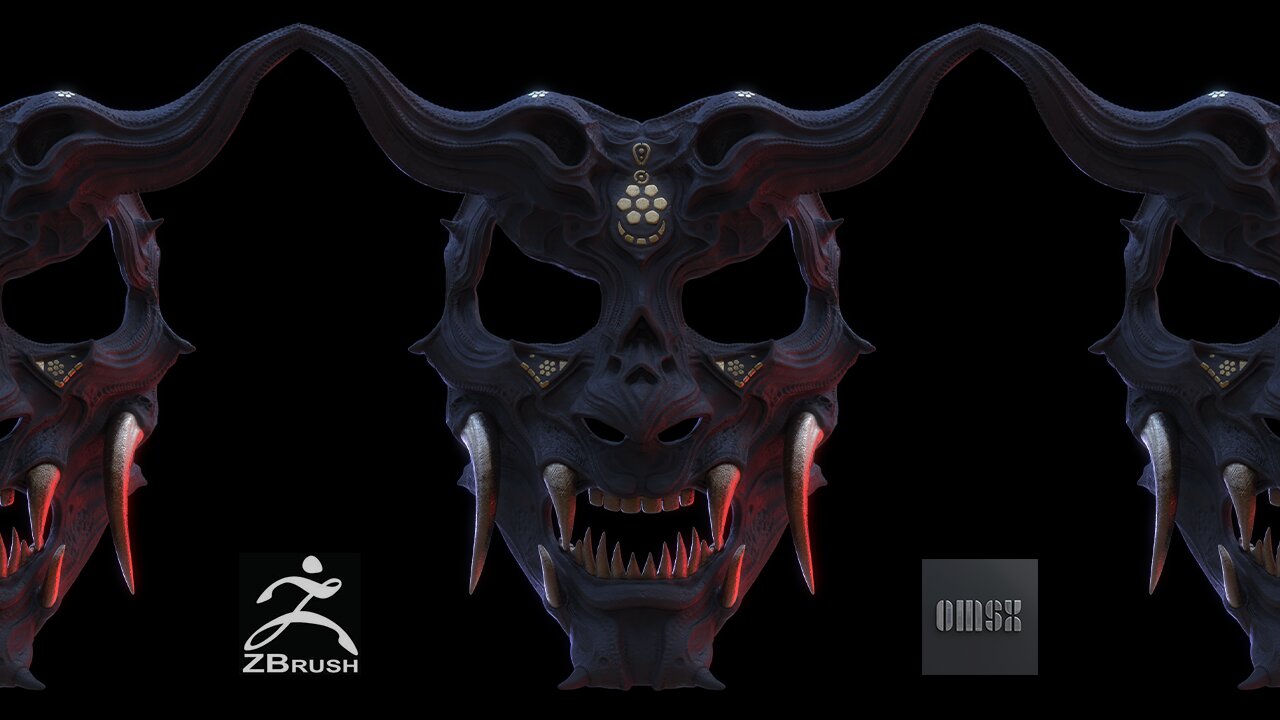 Oni-Kiba Mask