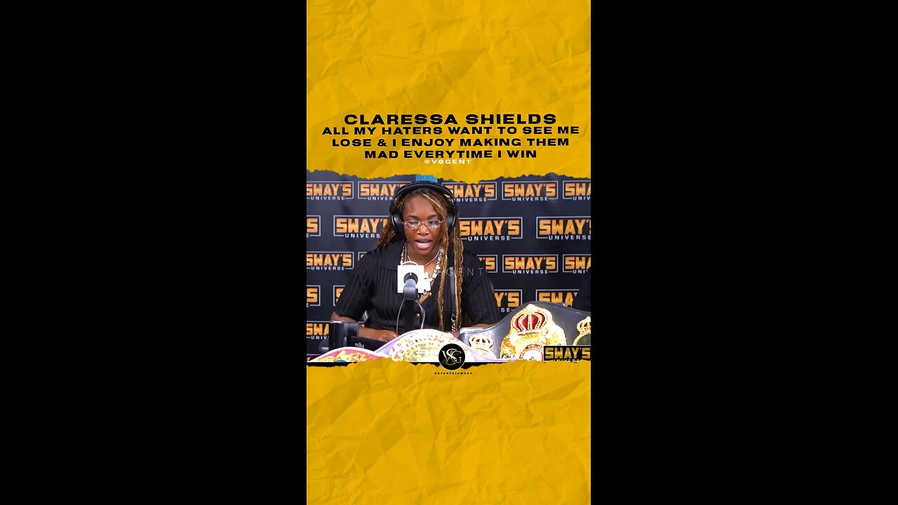 @claressashields All my haters want to see me lose & I enjoy making them mad everytime I win