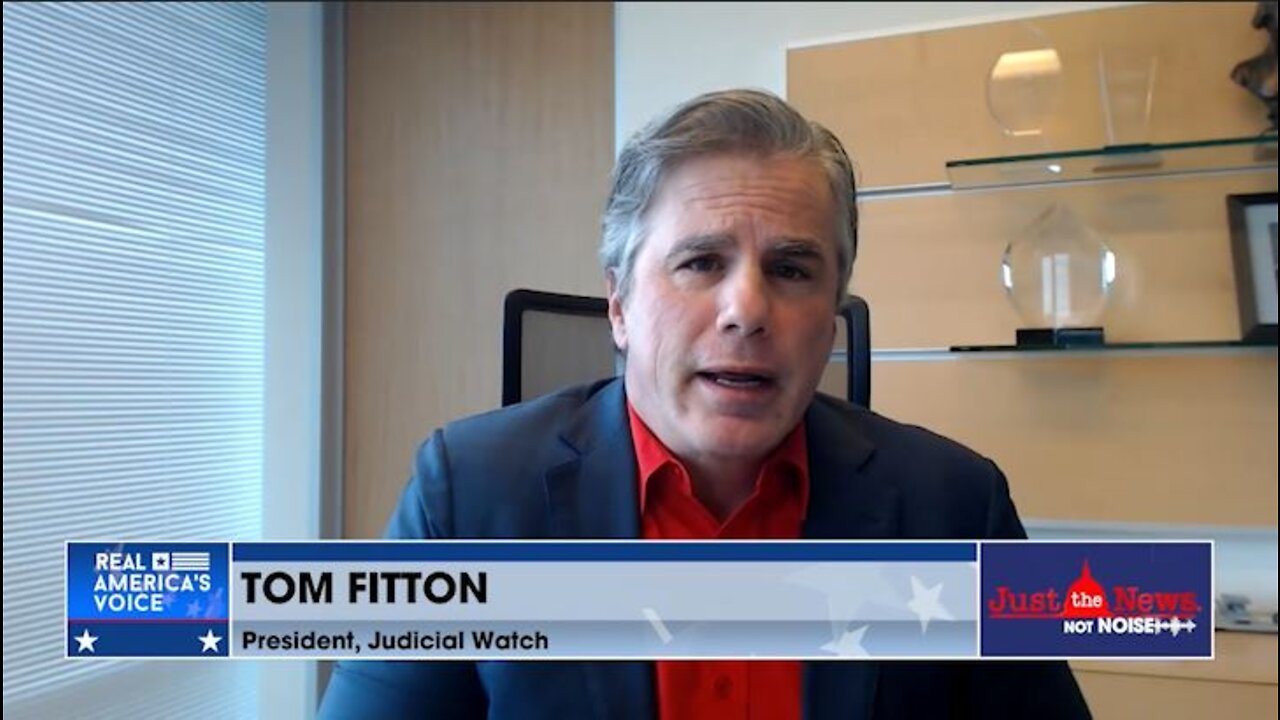 Full Interview: President of Judicial Watch Tom Fitton