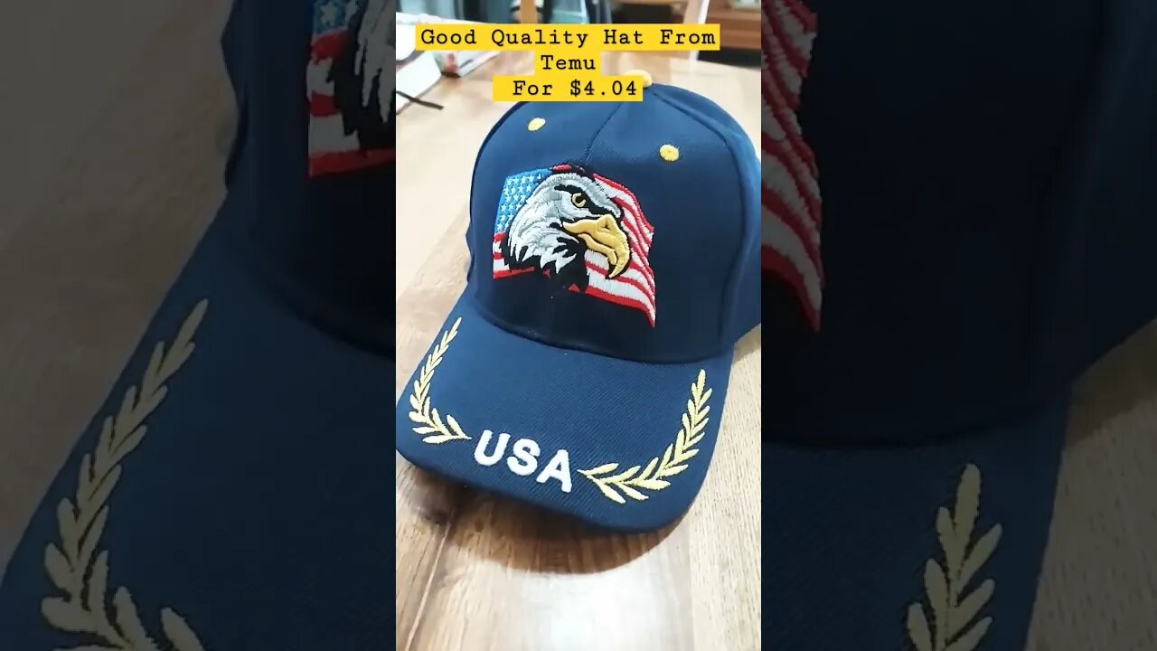 USA Hat From Temu #temu #temureview