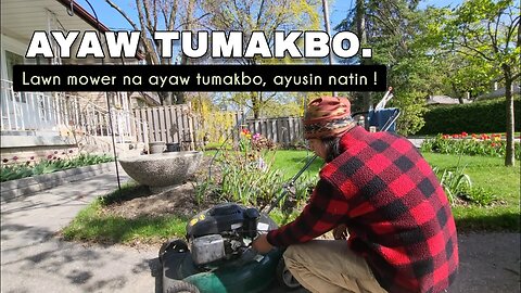 LUMANG GASOLINA (mower, ayaw tumakbo) | Ang Buhay ko sa Canada