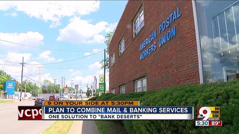 Combining the Post Office with a bank