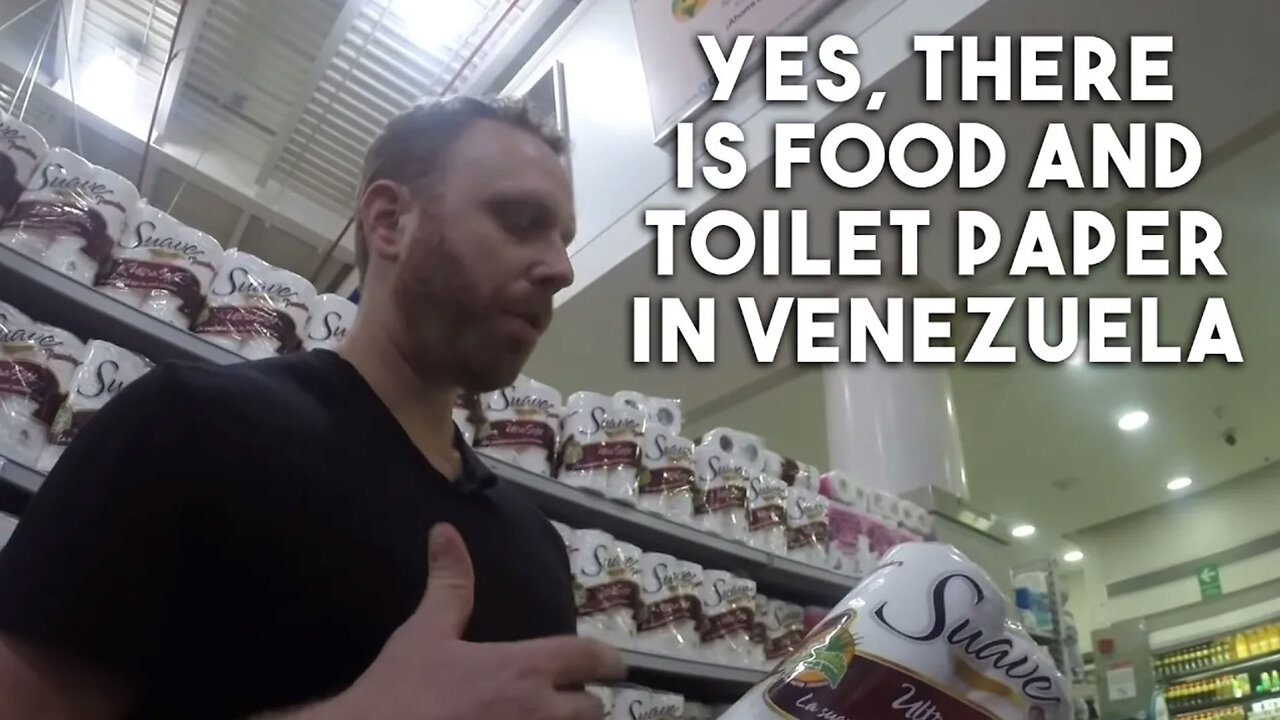 Investigating Venezuela's 'humanitarian crisis': Max Blumenthal tours a supermarket in Caracas