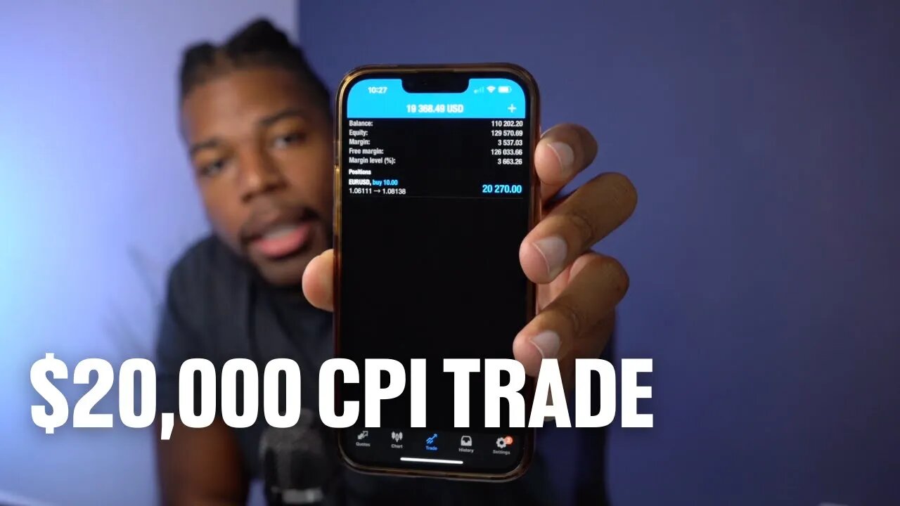 $20K+ Profits Trading CPI News 📈