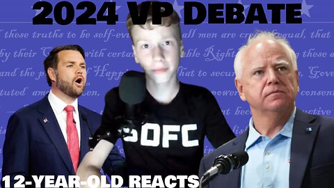 12-YEAR-OLD REACTS: 2024 VP Debate