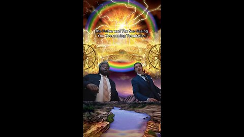 The Father And Jesus Seeing You Overcome Temptation #motivation #cristianity #heavenlyfather