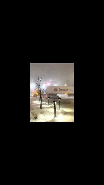 Montréal Brute Winter Windstorm