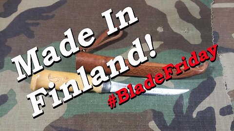 My Fishing Knife, Made in Finland, #BladeFriday