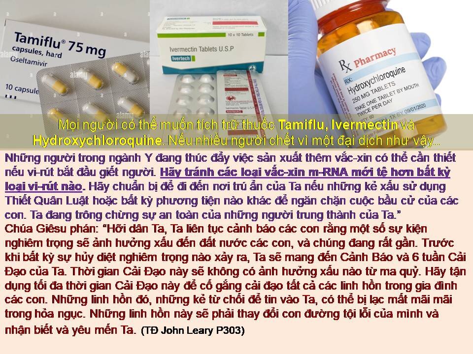 HÃY DỌN LÒNG, CHUẨN BỊ CHO “CUỘC CẢNH BÁO”, HOẶC “CUỘC SOI SÁNG LƯƠNG TÂM” ĐANG ĐẾN! (TĐ JL.P303)