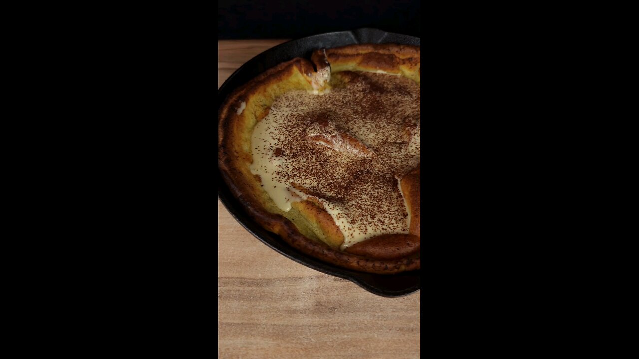 Tiramisu Cream Dutch Baby