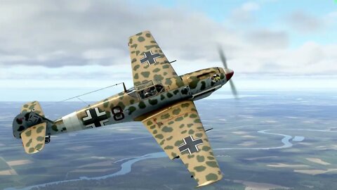 Bf109E-7 Two x Boom n Zooms (IL-2)