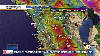 10News Pinpoint Weather for Sat. Jan. 4, 2020