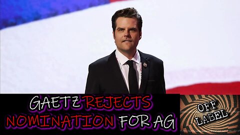 Matt Gates Steps Down From AG Nomination. This Move Doesn't Make Sense.