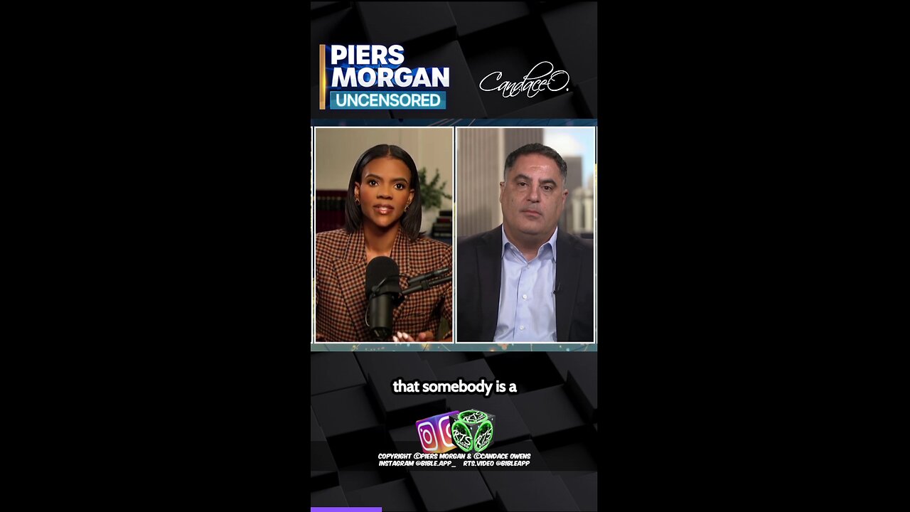 Candace Owens on Piers Morgan Uncensored discussing the rhetoric used after the second Trump attempt