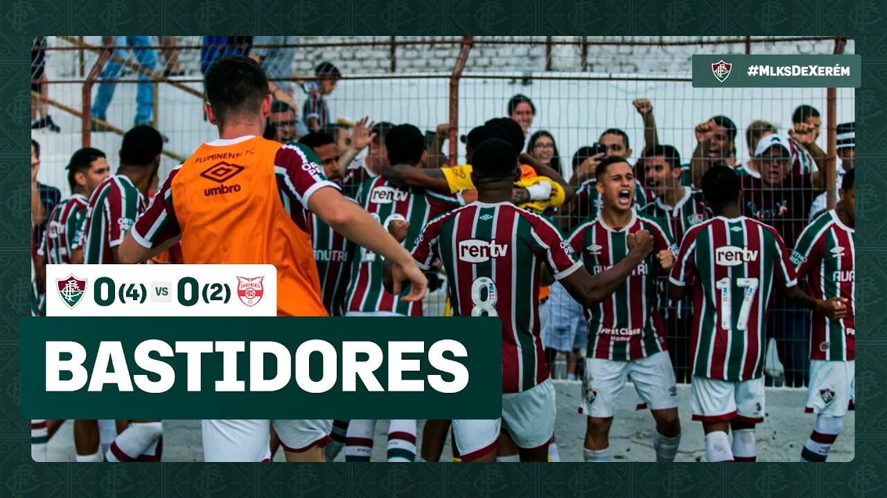 FLUTV - BASTIDORES - FLUMINENSE 0(4)X(2)0 GUARATINGUETÁ - COPA SÃO PAULO DE FUTEBOL JÚNIOR 2023