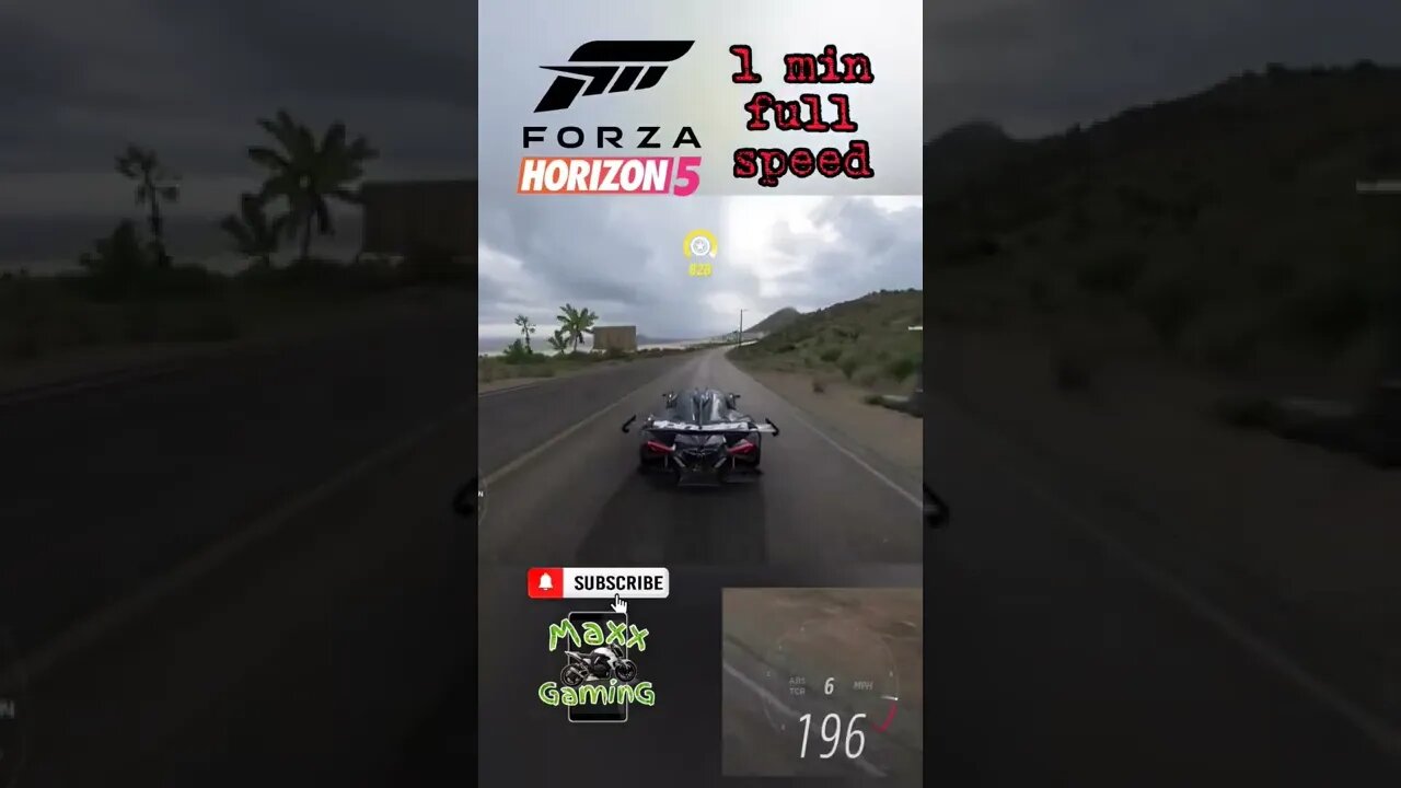 Forza Horizon 5 [ 1 min full speed 💯]